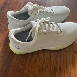 ECCO LT1 Golf Shoes - White siz e 43w